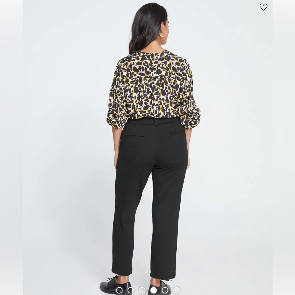 Universal Standard Cigarette Pants - Black - XS/10-12